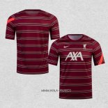 Camiseta Pre Partido del Liverpool 2022 Rojo