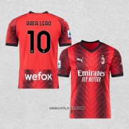 Camiseta Primera AC Milan Jugador Rafa Leao 2023-2024