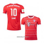 Camiseta Primera Bayern Munich Jugador Sane 2022-2023