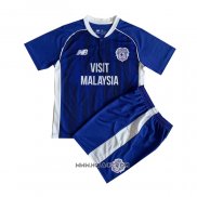Camiseta Primera Cardiff City 2023-2024 Nino