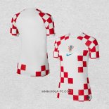Camiseta Primera Croacia 2022 Mujer