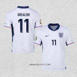 Camiseta Primera Inglaterra Jugador Grealish 2024