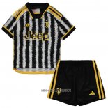 Camiseta Primera Juventus 2023-2024 Nino