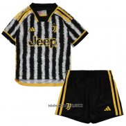 Camiseta Primera Juventus 2023-2024 Nino