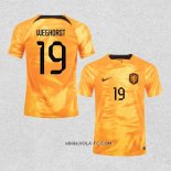 Camiseta Primera Paises Bajos Jugador Weghorst 2022