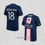 Camiseta Primera Paris Saint-Germain Jugador Wijnaldum 2022-2023
