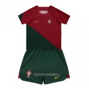 Camiseta Primera Portugal 2022 Nino
