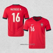 Camiseta Primera Portugal Jugador Matheus N. 2022