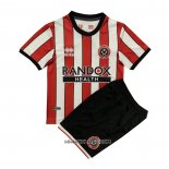 Camiseta Primera Sheffield United 2022-2023 Nino
