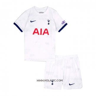 Camiseta Primera Tottenham Hotspur 2023-2024 Nino