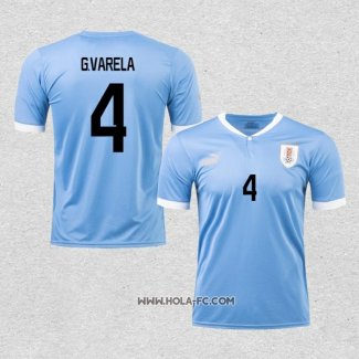 Camiseta Primera Uruguay Jugador G.Varela 2022