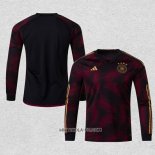 Camiseta Segunda Alemania 2022 Manga Larga