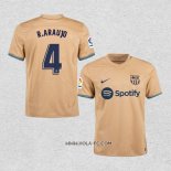 Camiseta Segunda Barcelona Jugador R.Araujo 2022-2023