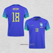 Camiseta Segunda Brasil Jugador Antony 2022