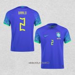 Camiseta Segunda Brasil Jugador Danilo 2022