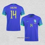 Camiseta Segunda Brasil Jugador E.Militao 2022