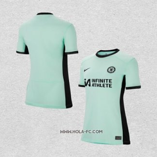 Camiseta Segunda Chelsea 2023-2024 Mujer