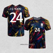 Camiseta Segunda Corea del Sur Jugador Yoon Jong Gyu 2022