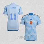 Camiseta Segunda Espana Jugador Ferran 2022