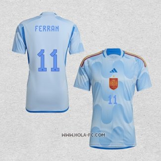 Camiseta Segunda Espana Jugador Ferran 2022