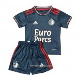 Camiseta Segunda Feyenoord 2022-2023 Nino