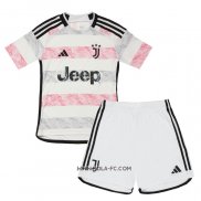 Camiseta Segunda Juventus 2023-2024 Nino