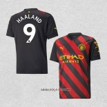 Camiseta Segunda Manchester City Jugador Haaland 2022-2023