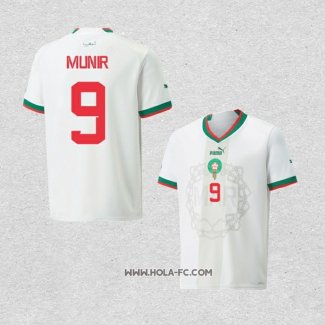 Camiseta Segunda Marruecos Jugador Munir 2022