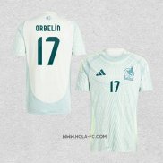 Camiseta Segunda Mexico Jugador Orbelin 2024