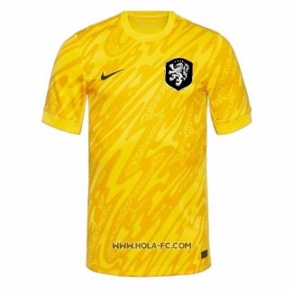 Camiseta Segunda Paises Bajos Portero 2024