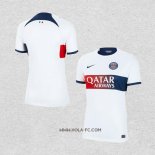 Camiseta Segunda Paris Saint-Germain 2023-2024 Mujer