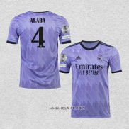 Camiseta Segunda Real Madrid Jugador Alaba 2022-2023