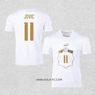 Camiseta Segunda Serbia Jugador Jovic 2022