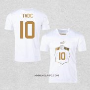 Camiseta Segunda Serbia Jugador Tadic 2022