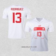 Camiseta Segunda Suiza Jugador Rodriguez 2022