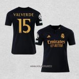 Camiseta Tercera Real Madrid Jugador Valverde 2023-2024