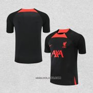 Camiseta de Entrenamiento Liverpool 2022-2023 Negro