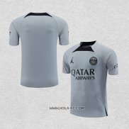 Camiseta de Entrenamiento Paris Saint-Germain Jordan 2022-2023 Gris