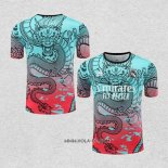 Camiseta de Entrenamiento Real Madrid Dragon 2024-2025 Verde y Rojo