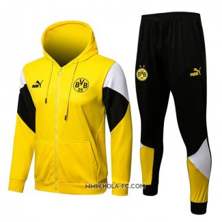 Chandal con Capucha del Borussia Dortmund 2021-2022 Amarillo