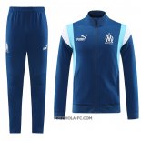 Chandal de Chaqueta del Olympique Marsella 2023-2024 Azul