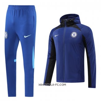 Chandal de Rompevientos del Chelsea 2022-2023 Azul
