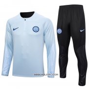 Chandal de Sudadera del Inter Milan 2023-2024 Gris