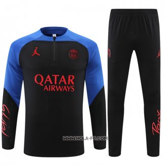 Chandal de Sudadera del Paris Saint-Germain Jordan 2022-2023 Negro