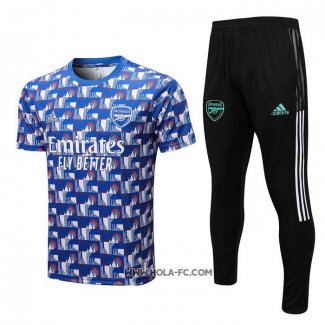 Chandal del Arsenal 2022-2023 Manga Corta Azul