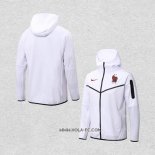 Chaqueta con Capucha del Francia 2022-2023 Blanco