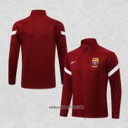 Chaqueta del Barcelona 2021-2022 Rojo