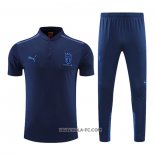 Conjunto Polo del Italia 2022-2023 Azul Marino