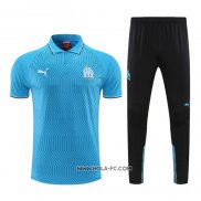 Conjunto Polo del Olympique Marsella 2022-2023 Azul