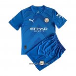 Camiseta Manchester City Portero 2022-2023 Nino Azul